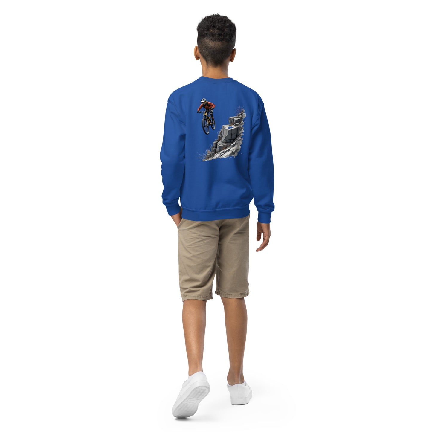 Youth Extreme cinder crewneck sweatshirt