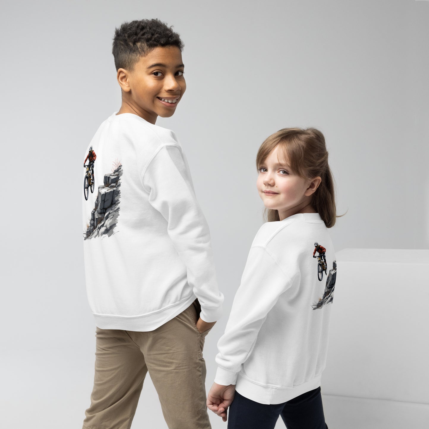 Youth Extreme cinder crewneck sweatshirt