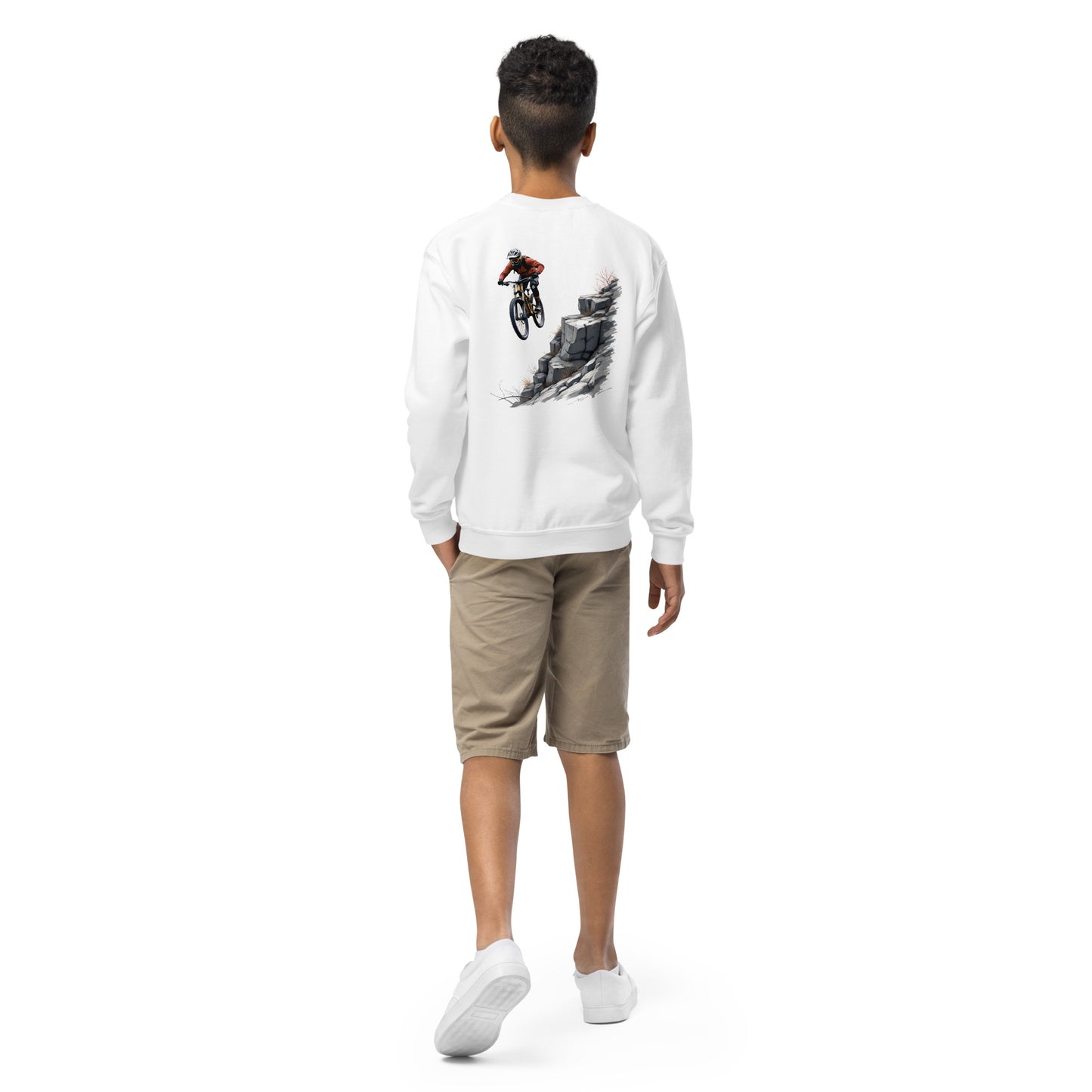 Youth Extreme cinder crewneck sweatshirt