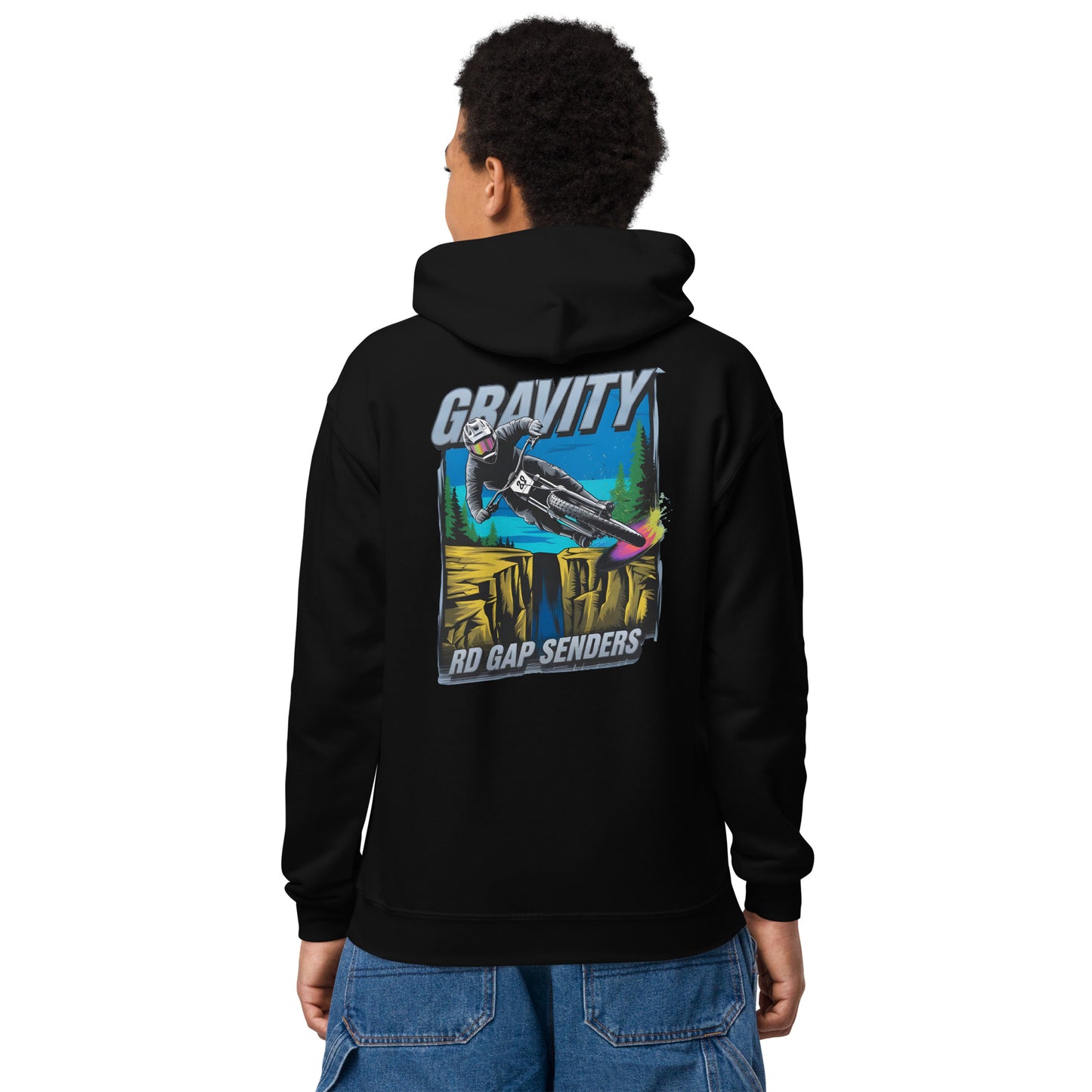Youth Unisex Gravity Rd gap Sender heavy blend hoodie