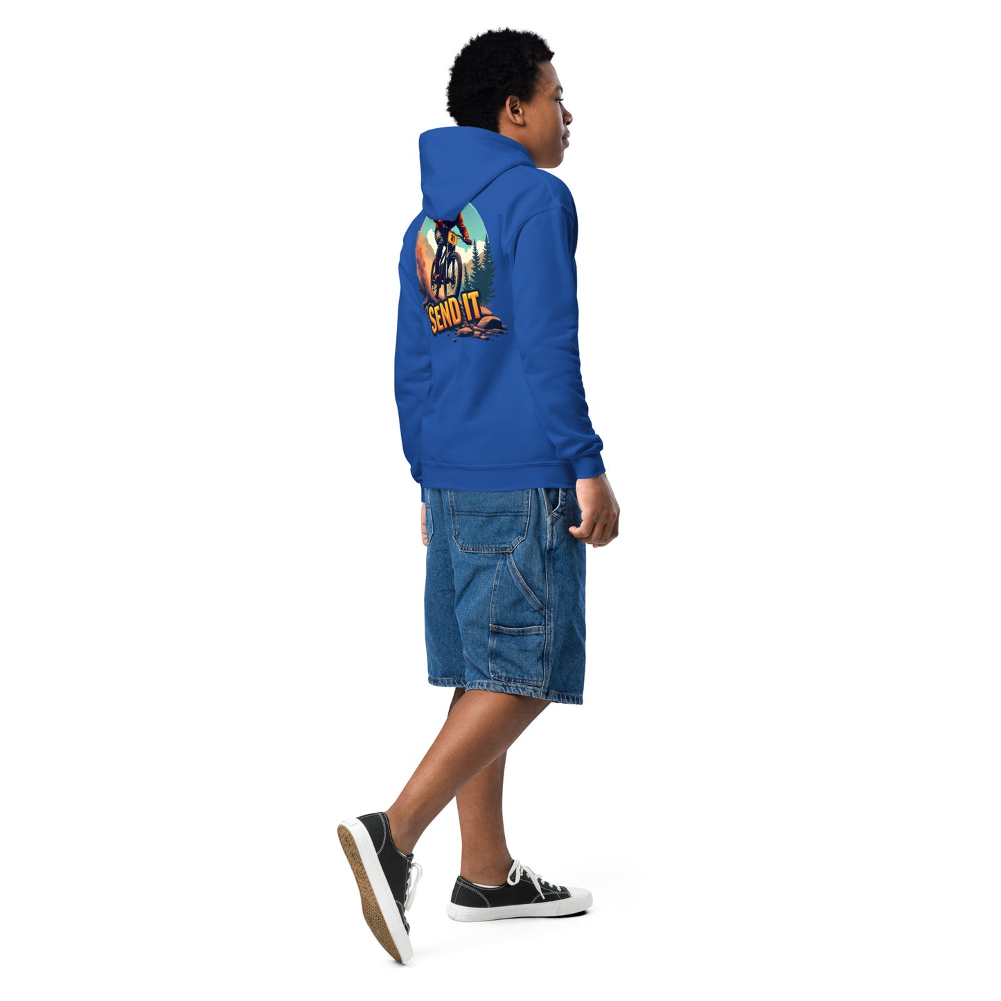 Youth Send it MTB heavy blend hoodie