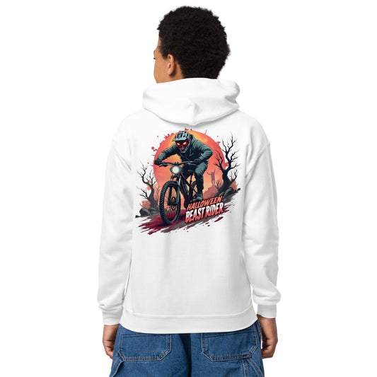 Youth Halloween rider heavy blend hoodie