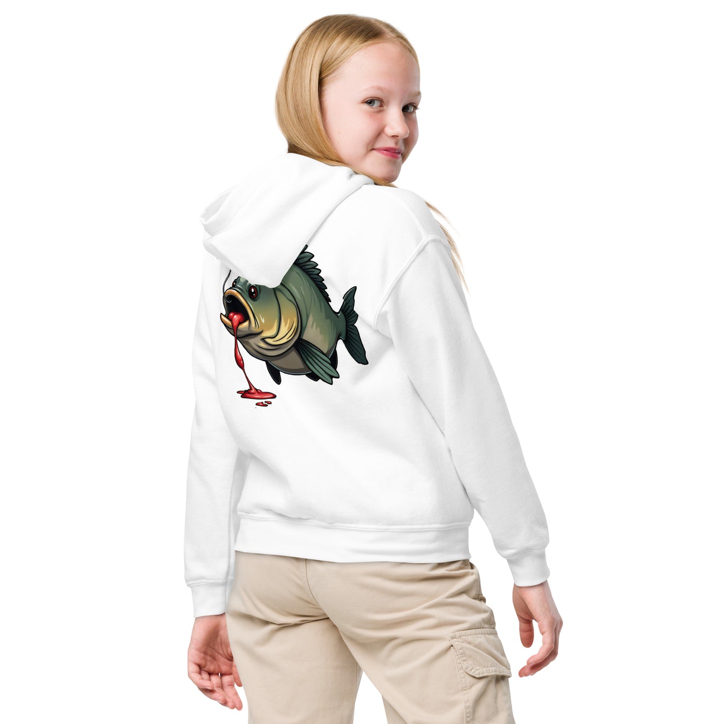 Youth Unisex carp hunter classic heavy blend hoodie