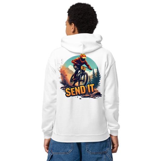 Youth Send it MTB heavy blend hoodie