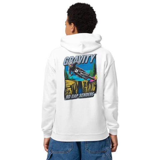 Youth Unisex Gravity Rd gap Sender heavy blend hoodie