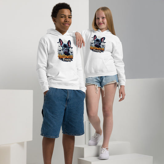 Youth Halloween frenchy twin print heavy blend hoodie